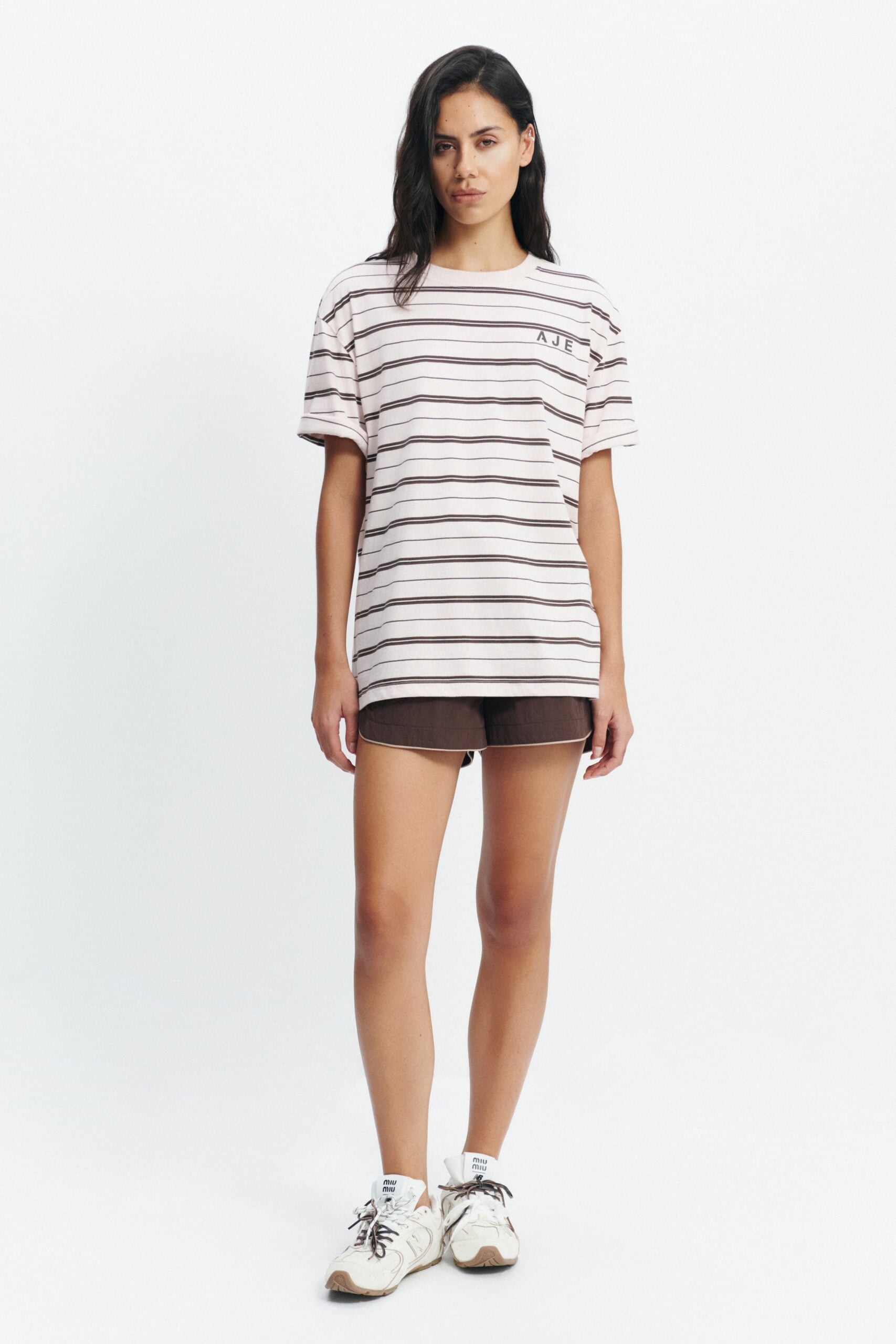 Aje AA Stripe Tee - Image 3