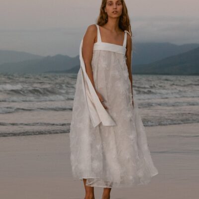 Aje Ursula Midi Dress - Image 1