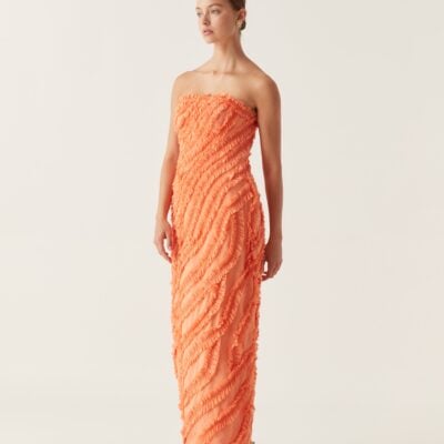 Aje Terrene Frill Maxi Dress - Image 1