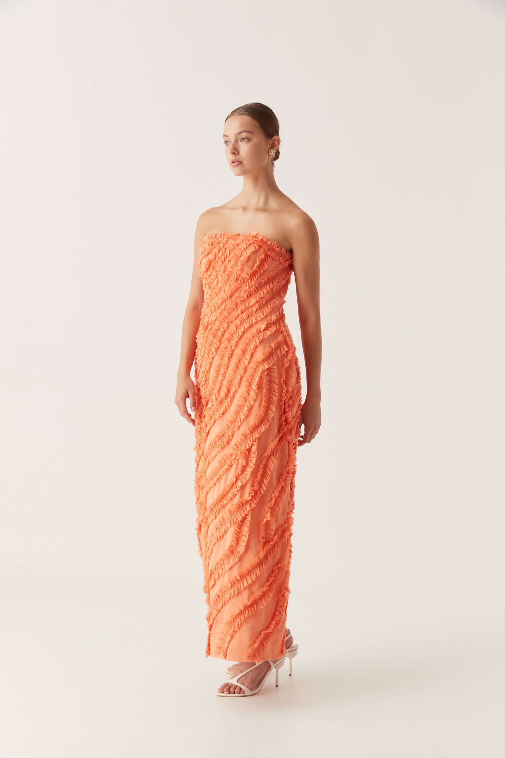 Aje Terrene Frill Maxi Dress - Image 1