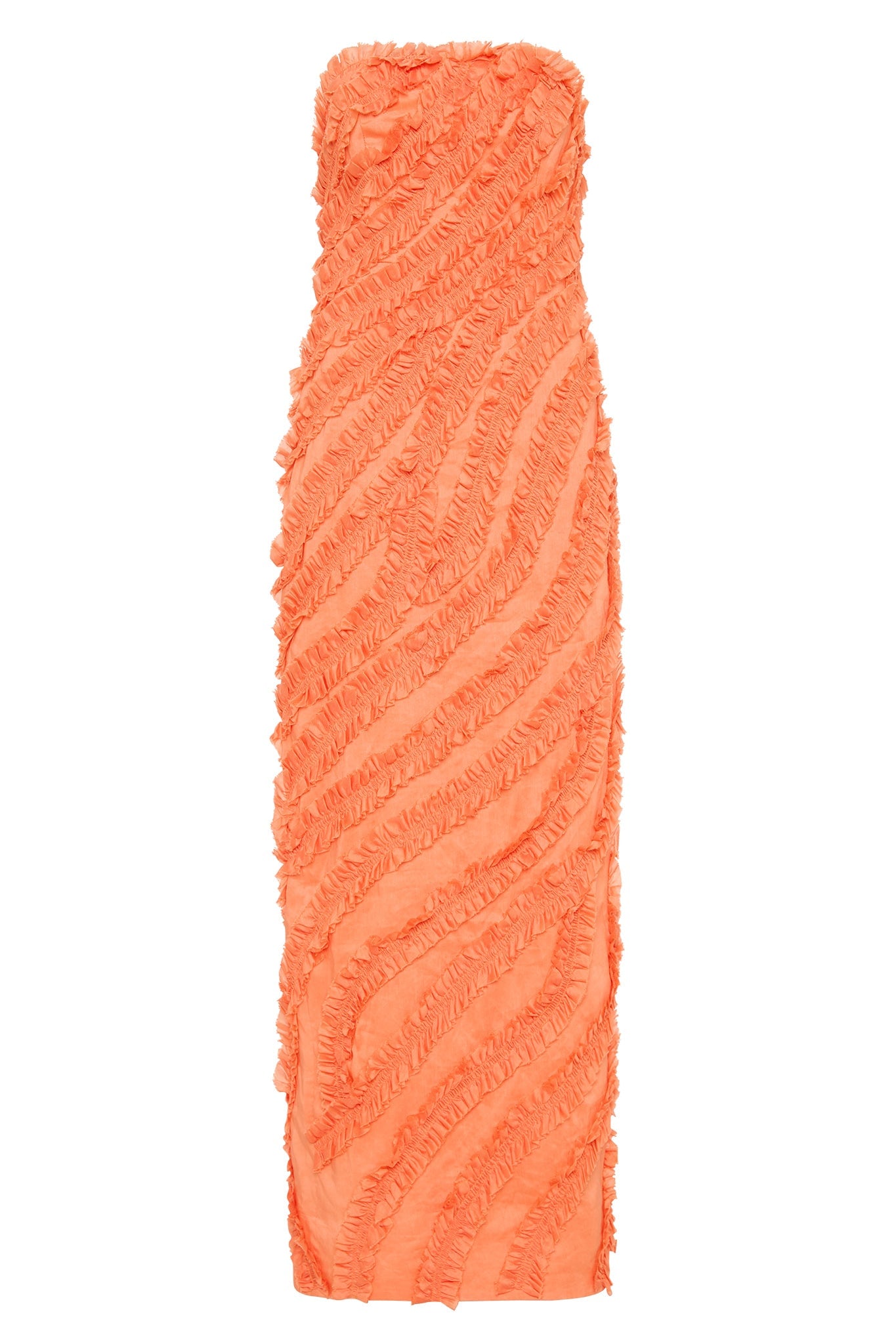 MNAJE041026180236144_2 Aje Terrene Frill Maxi Dress - Image 2