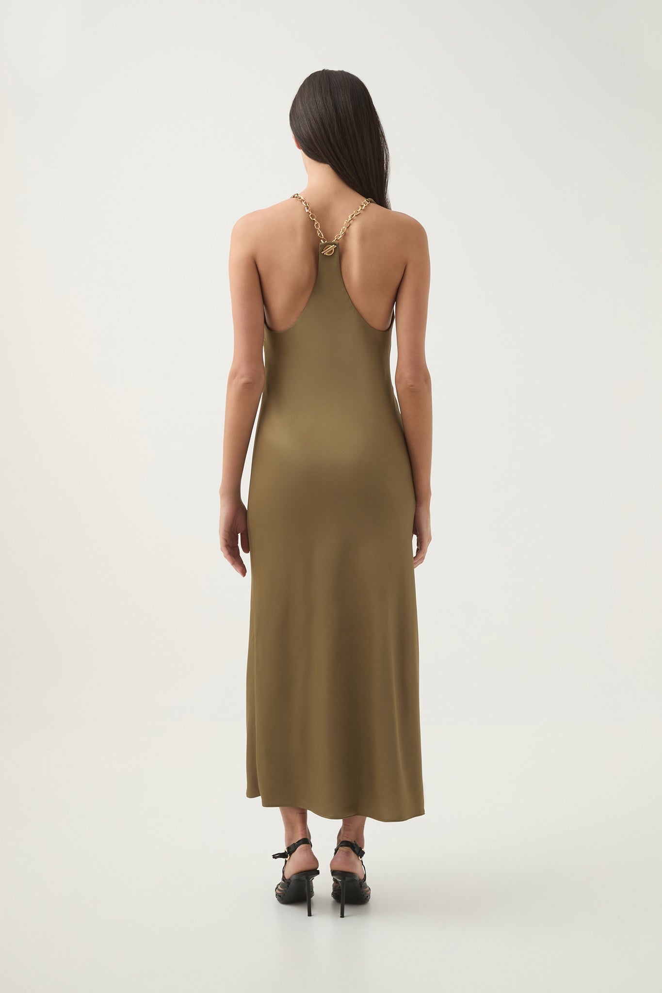 Aje Tanya Chained Midi Dress - Image 1