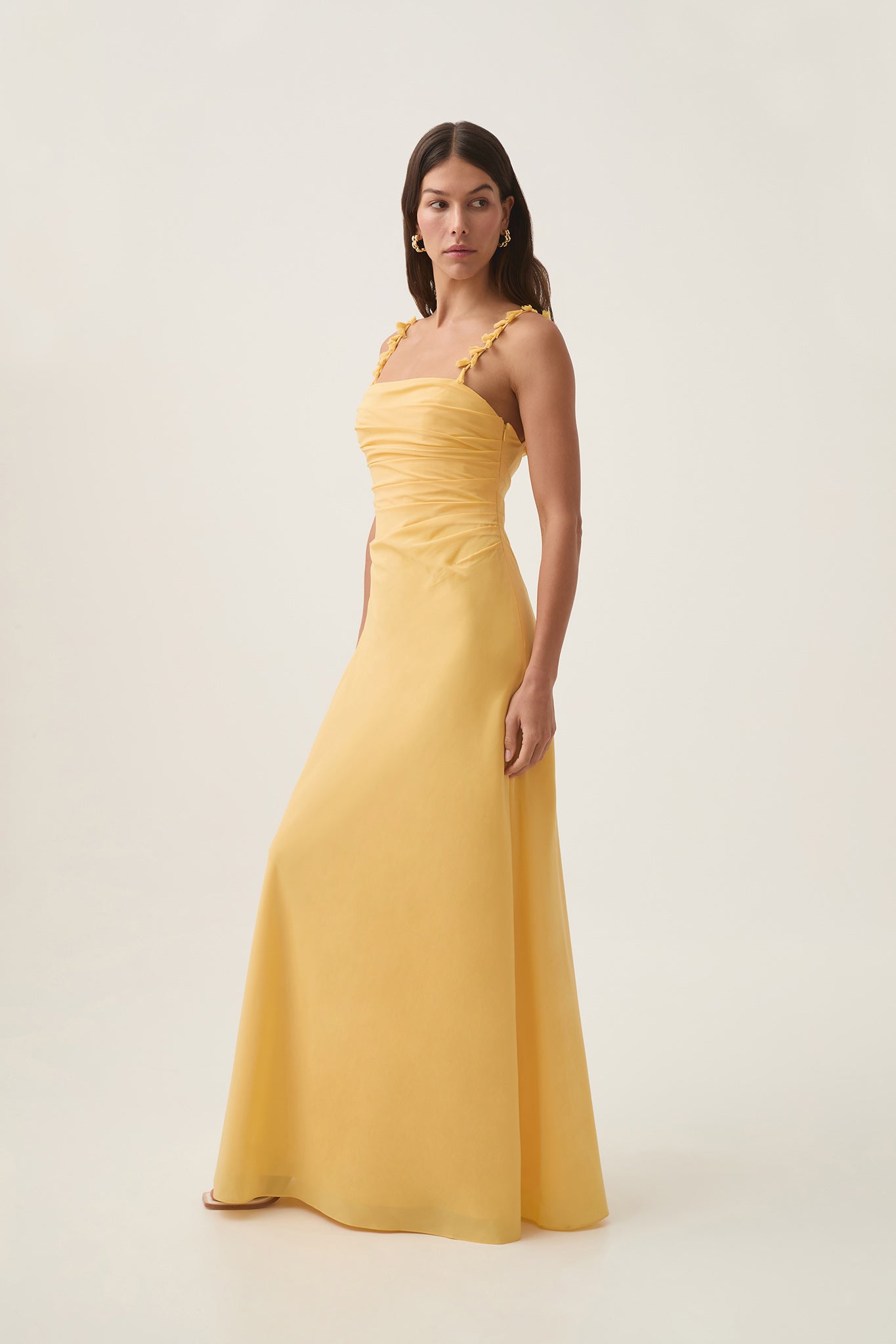 MNAJE041026180236146_3 Aje Soulful Pom Pom Midi Dress - Image 3