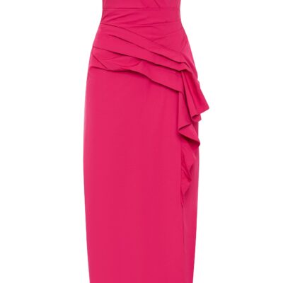 Aje Roma Draped Midi Dress - Image 2