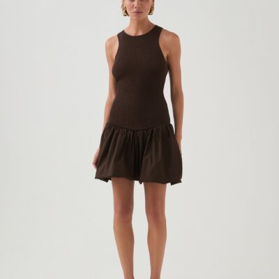Aje Havana Bubble Mini Dress - Image 1
