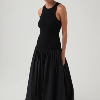 Aje Havana Bubble Midi Dress - Image 1