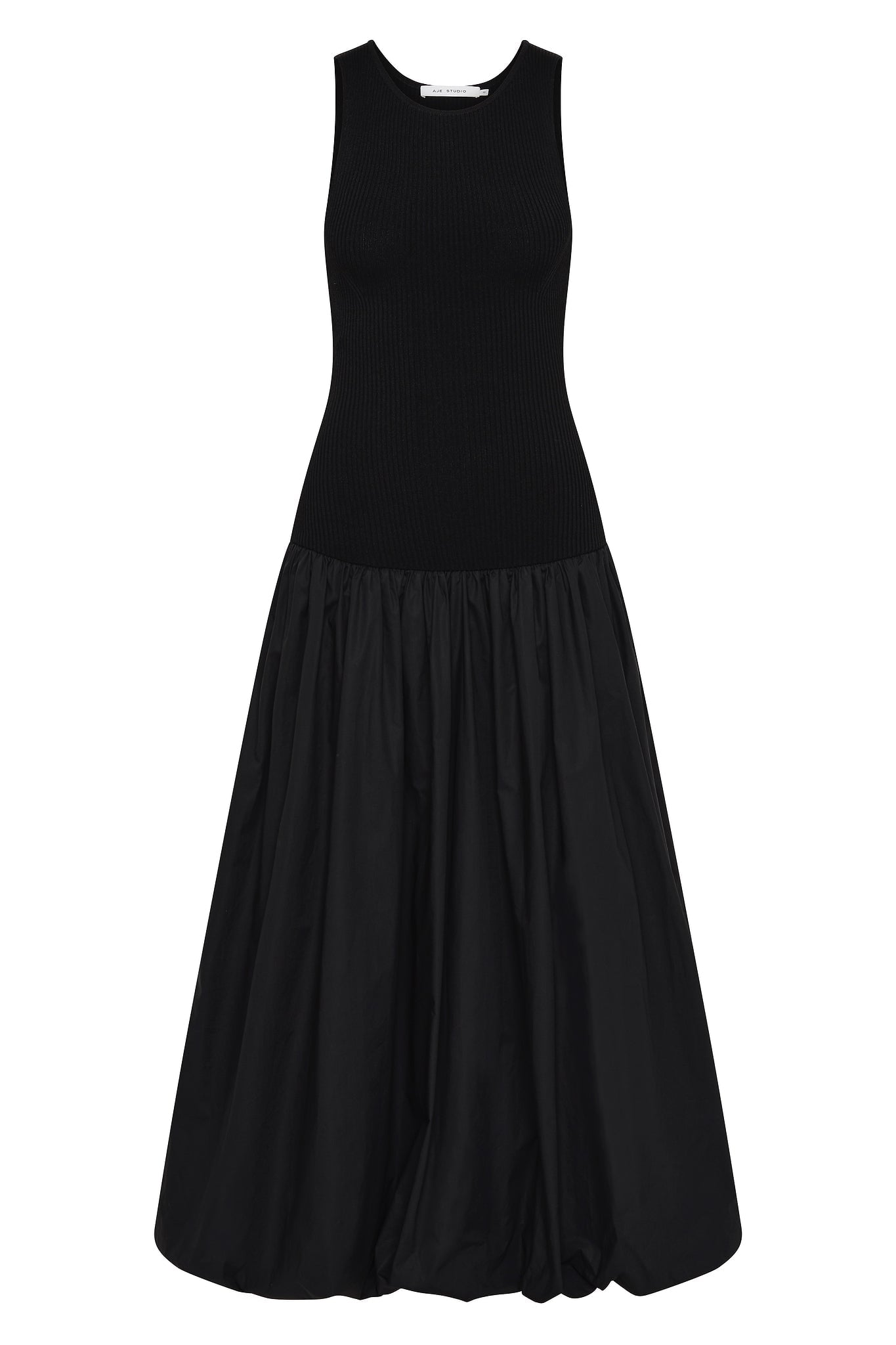 MNAJE041026180236158_2 Aje Havana Bubble Midi Dress - Image 2