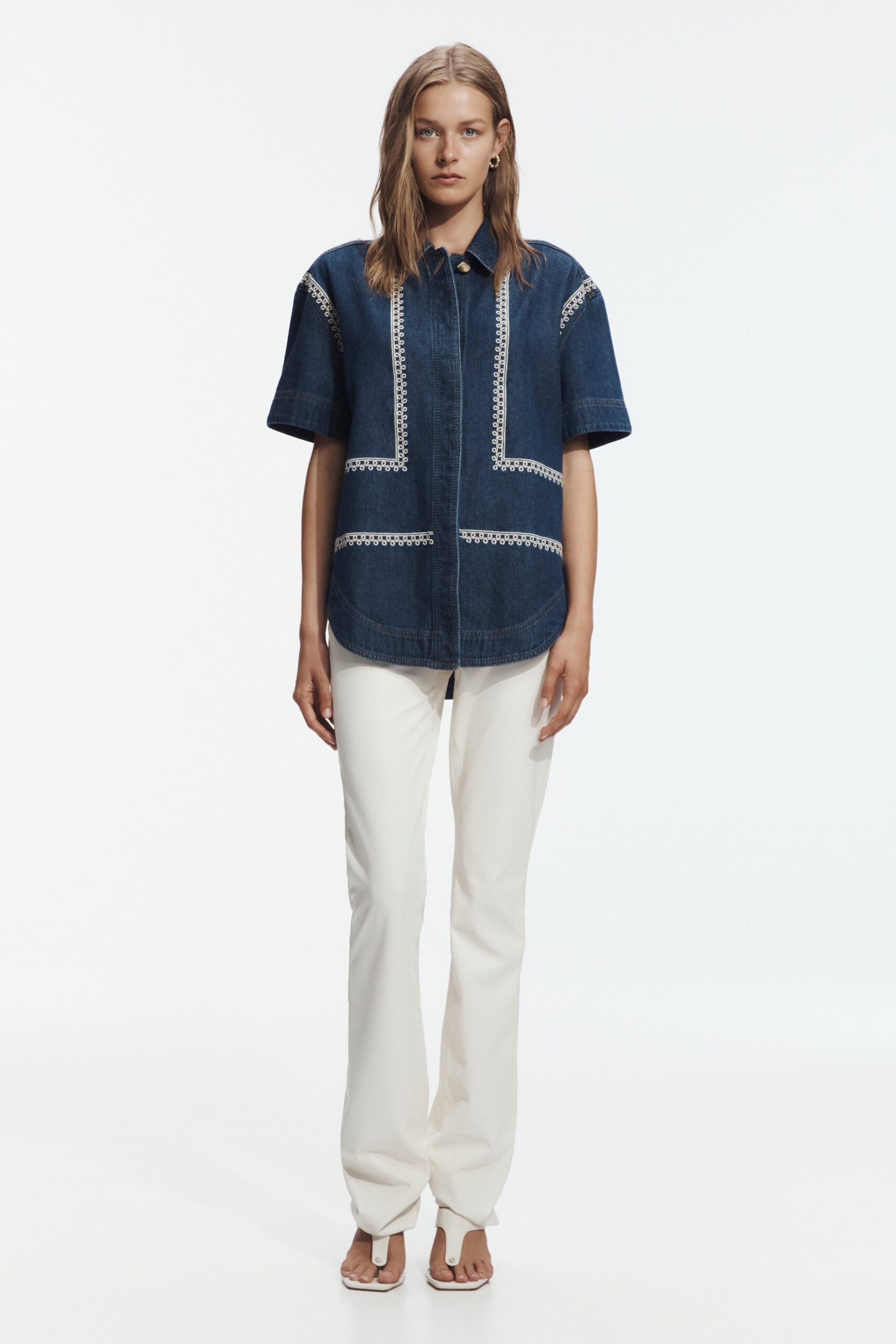 Aje Promise Short Sleeve Shirt - Image 1