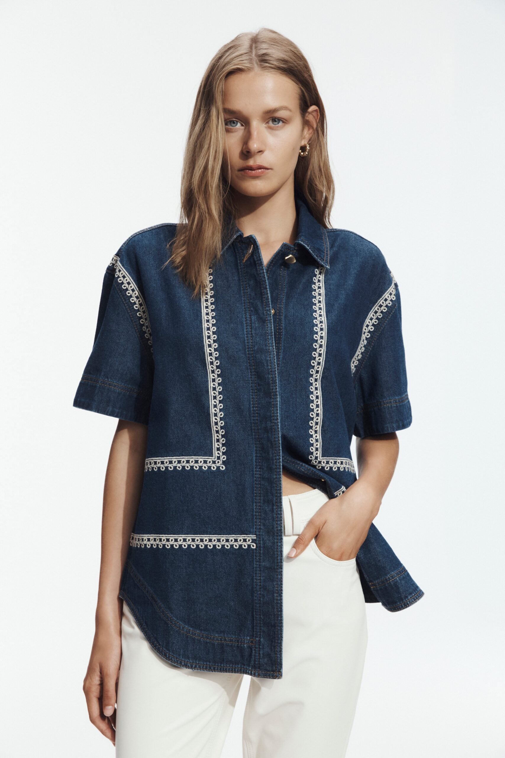 MNAJE091026051000012_3 Aje Promise Short Sleeve Shirt - Image 3