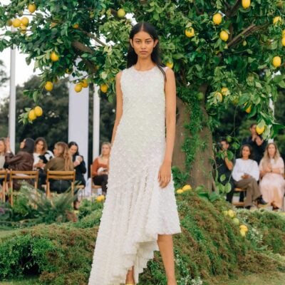 Aje Mirage Asymmetric Dress - Image 1