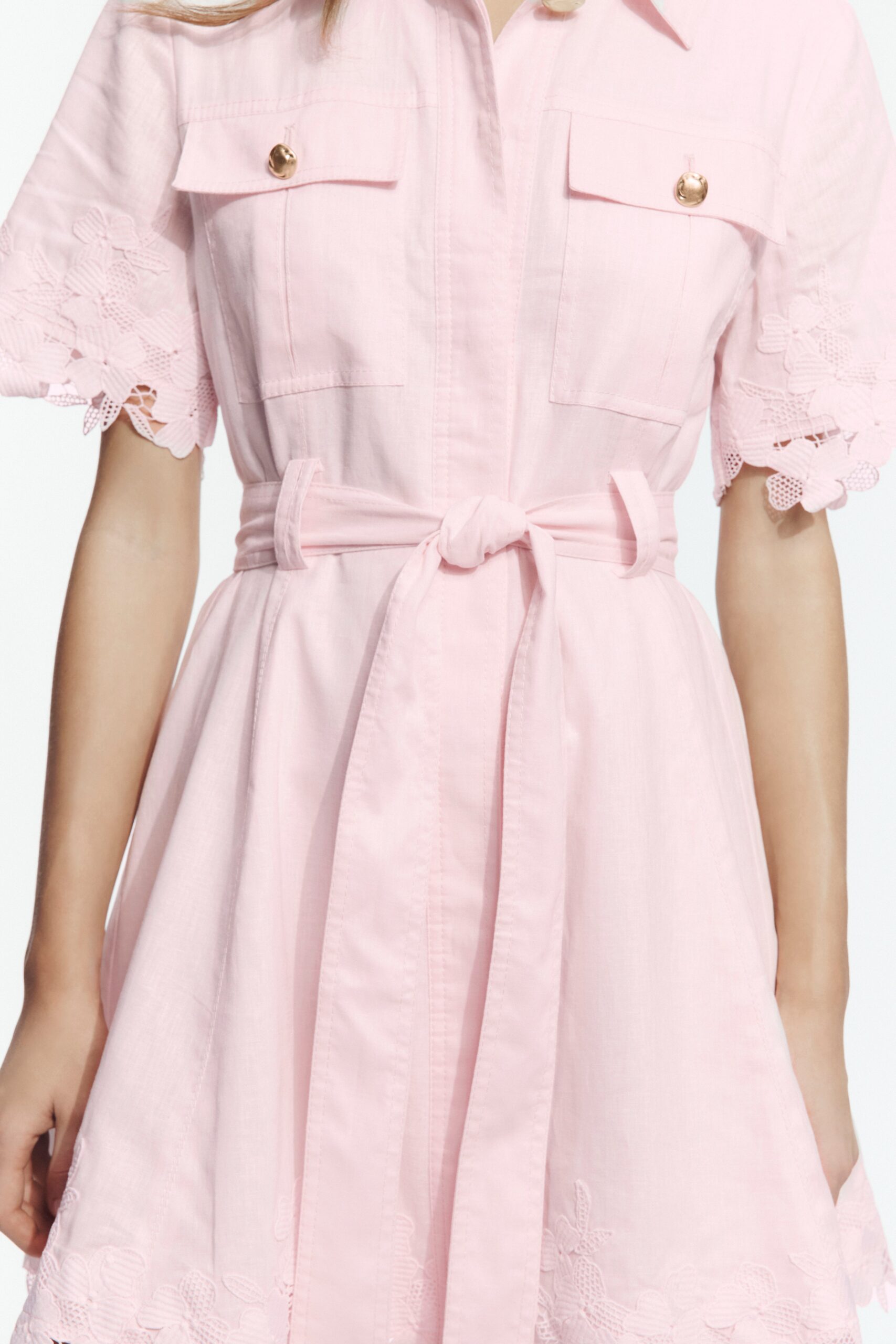 Aje Arlo Lace Mini Dress - Image 3