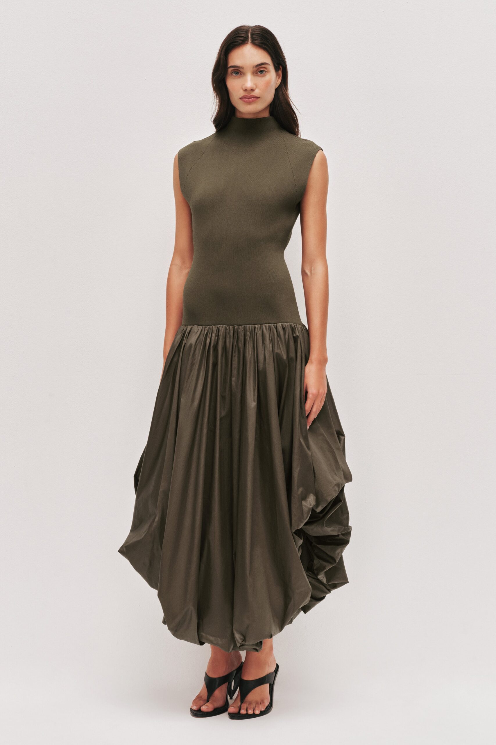 Aje Venetia Knit Midi Dress - Image 1
