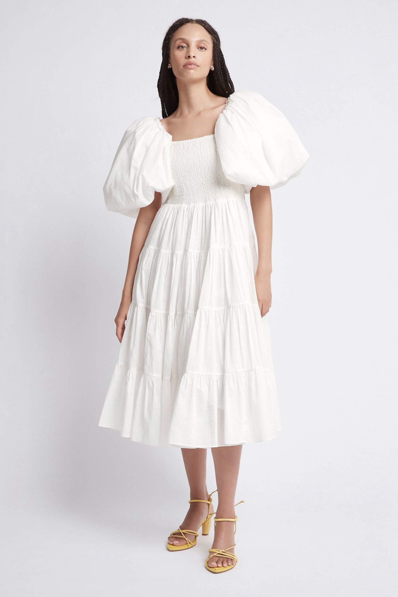 Aje Cherished Midi Dress - Image 1