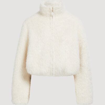 Aje Aspen Fluffy Bomber - Image 2