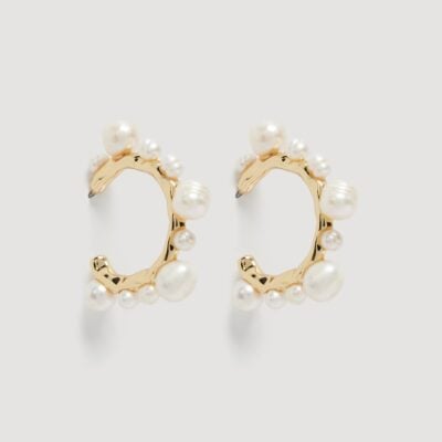 Aje Arrow Hoop Stud - Image 1