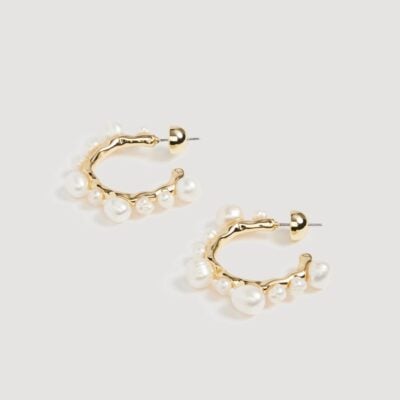 Aje Arrow Hoop Stud - Image 2