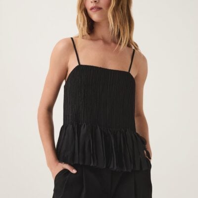 Aje Arris Fringed Top - Image 1