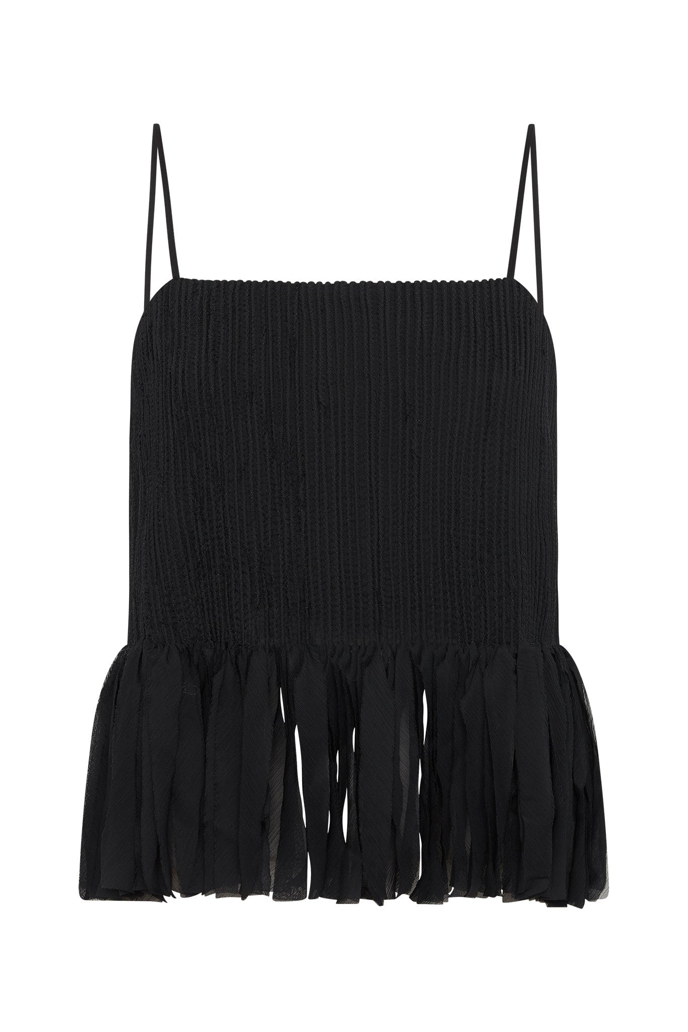 Aje Arris Fringed Top - Image 2