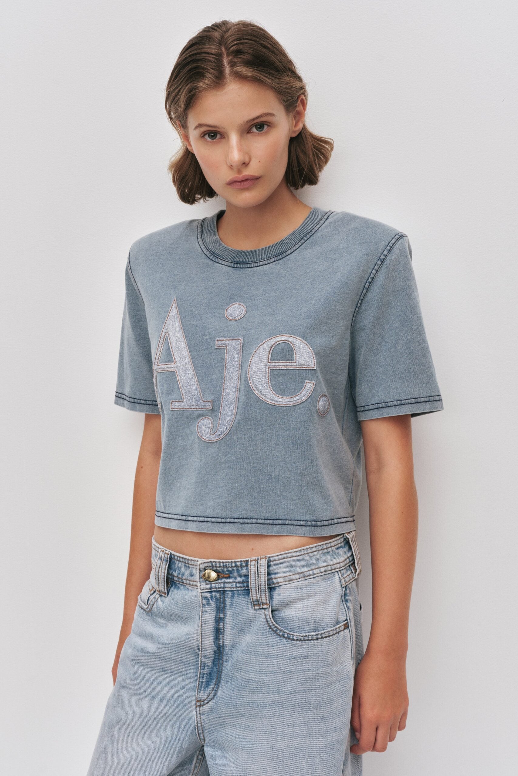 Aje Oceane Crop Tee - Image 3