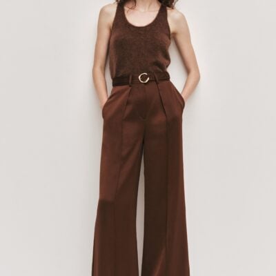 Aje Andrea Satin Pant - Image 1