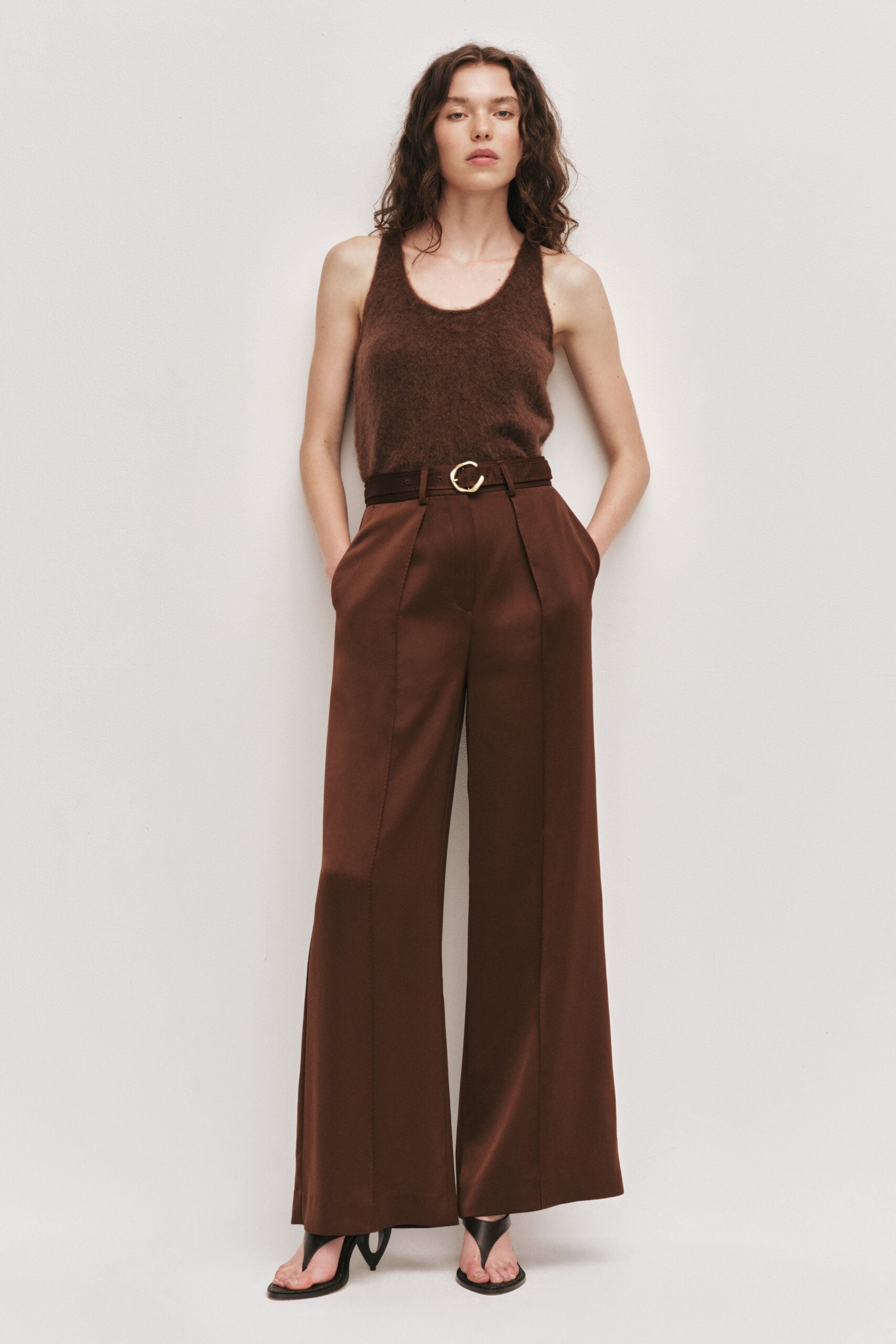 Aje Andrea Satin Pant - Image 1