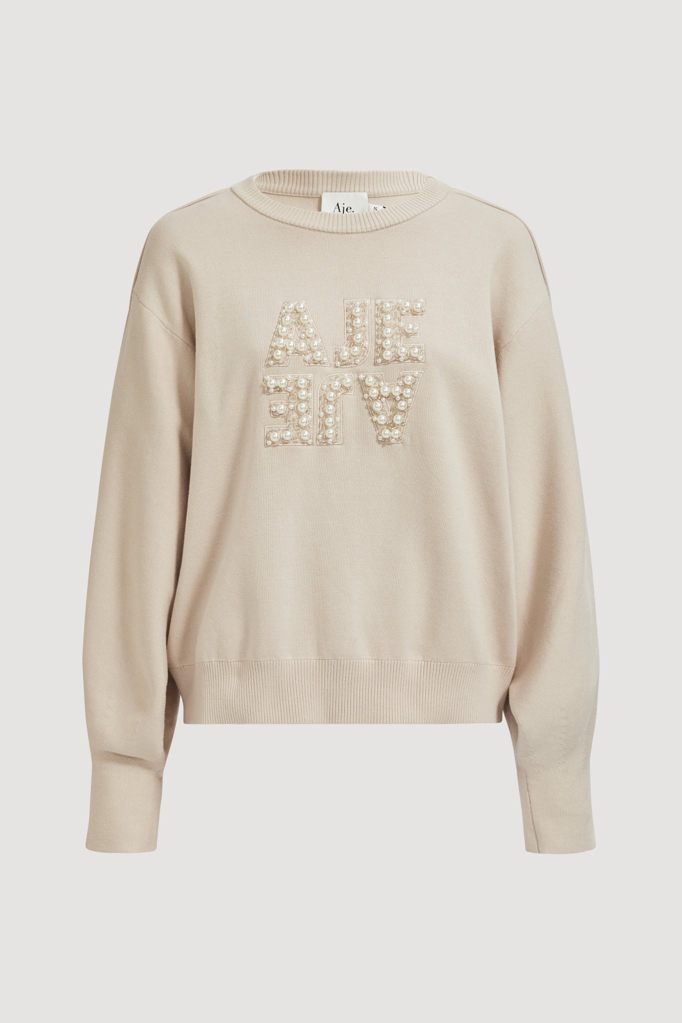 Aje Andie Pearl Logo Jumper - Image 2