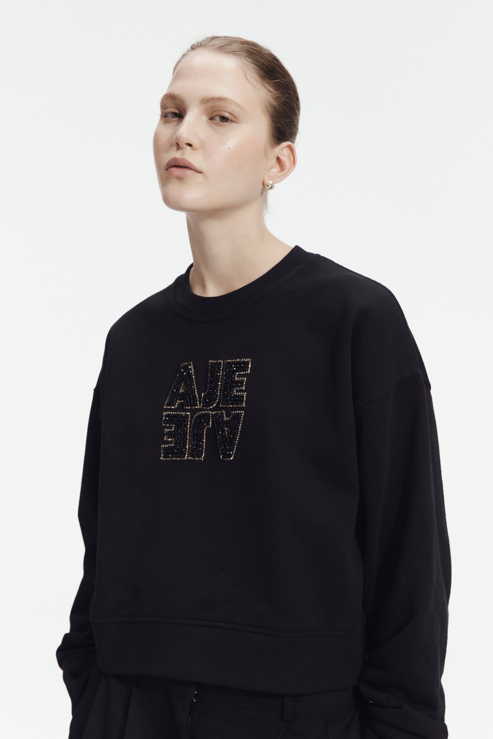 Aje Amina Logo Sweater - Image 3