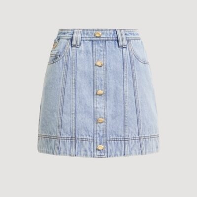 Aje Amie Denim Mini Skirt - Image 2