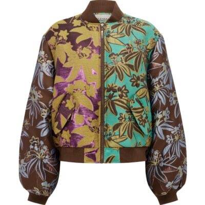 Alemais Bodie Jacquard Bomber Jacket - Image 1