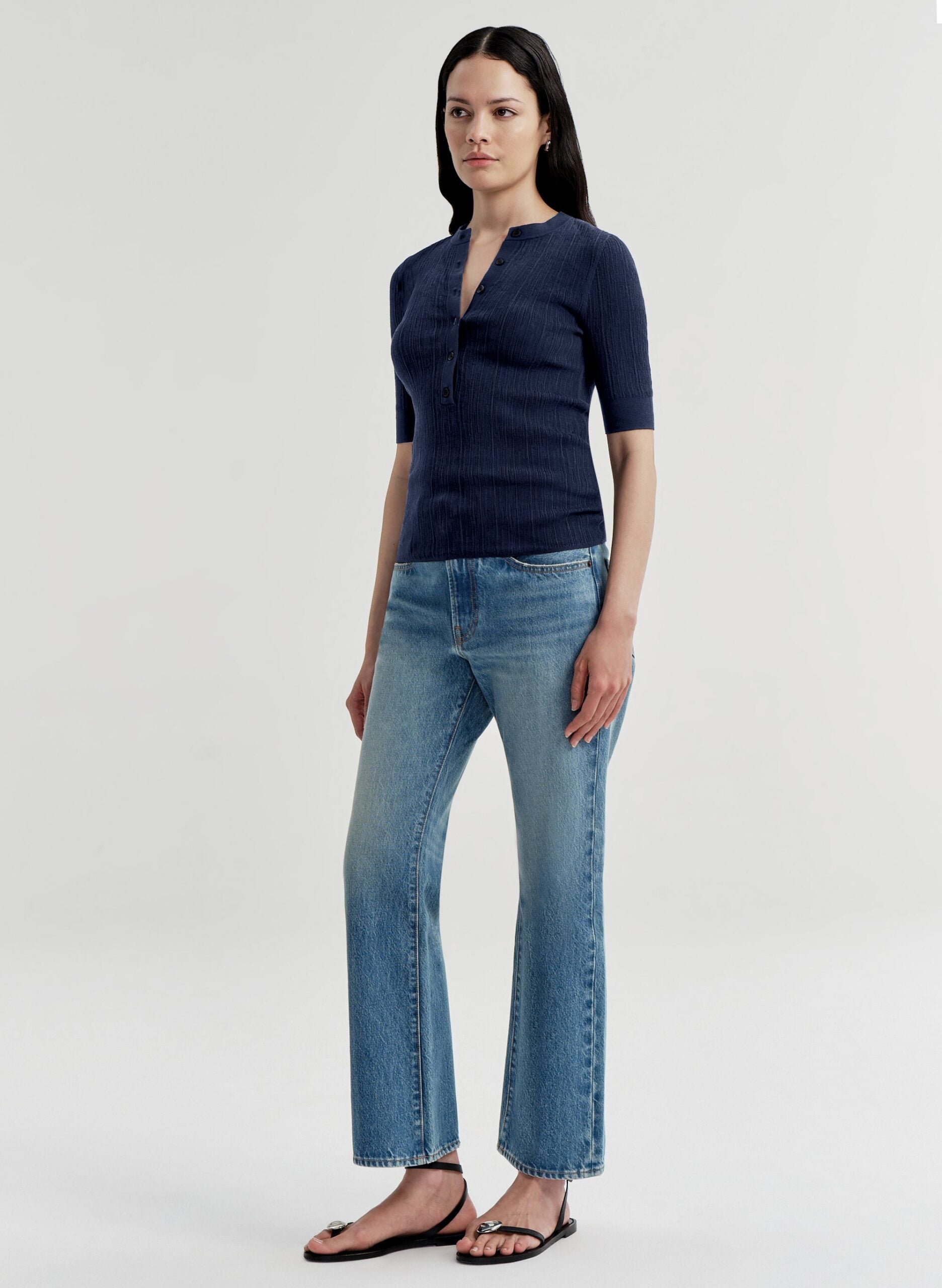 A.L.C. Fisher Fine Cotton Knit Top - Image 3
