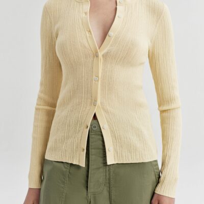 A.L.C. Fisher Fine Cotton Knit Cardigan - Image 2