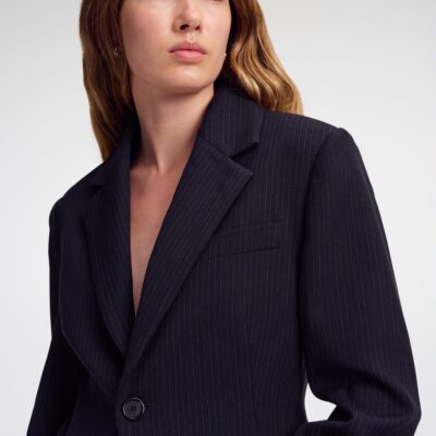 A.L.C. Elza Tailored Pinstripe Jacket - Image 2