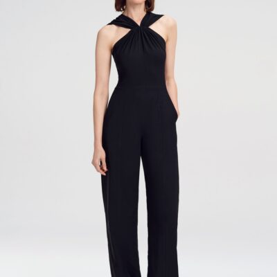 A.L.C. Elouise Stretch Linen Jumpsuit - Image 1