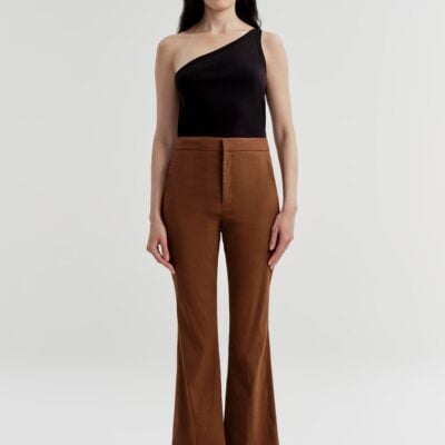 A.L.C. Cropped Sophie Linen Pant - Image 2