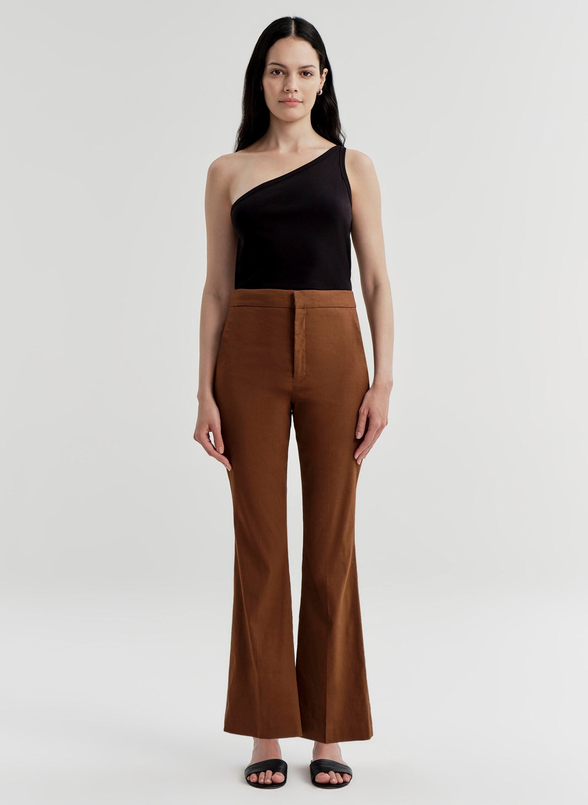 MNALC041026031052024_2 A.L.C. Cropped Sophie Linen Pant - Image 2