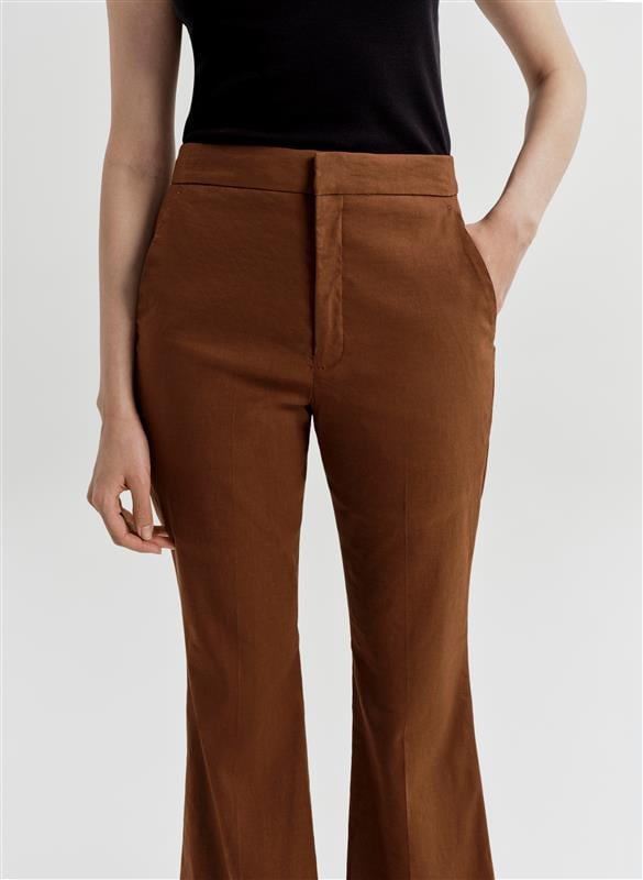 MNALC041026031052024_3 A.L.C. Cropped Sophie Linen Pant - Image 3