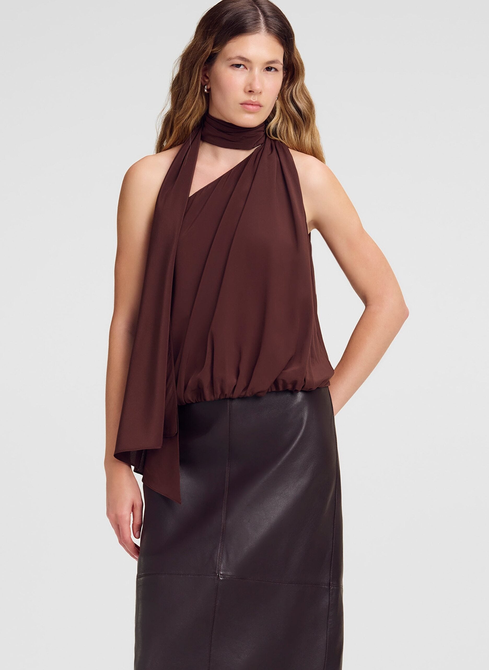 A.L.C. Celeste Silk Top - Image 1