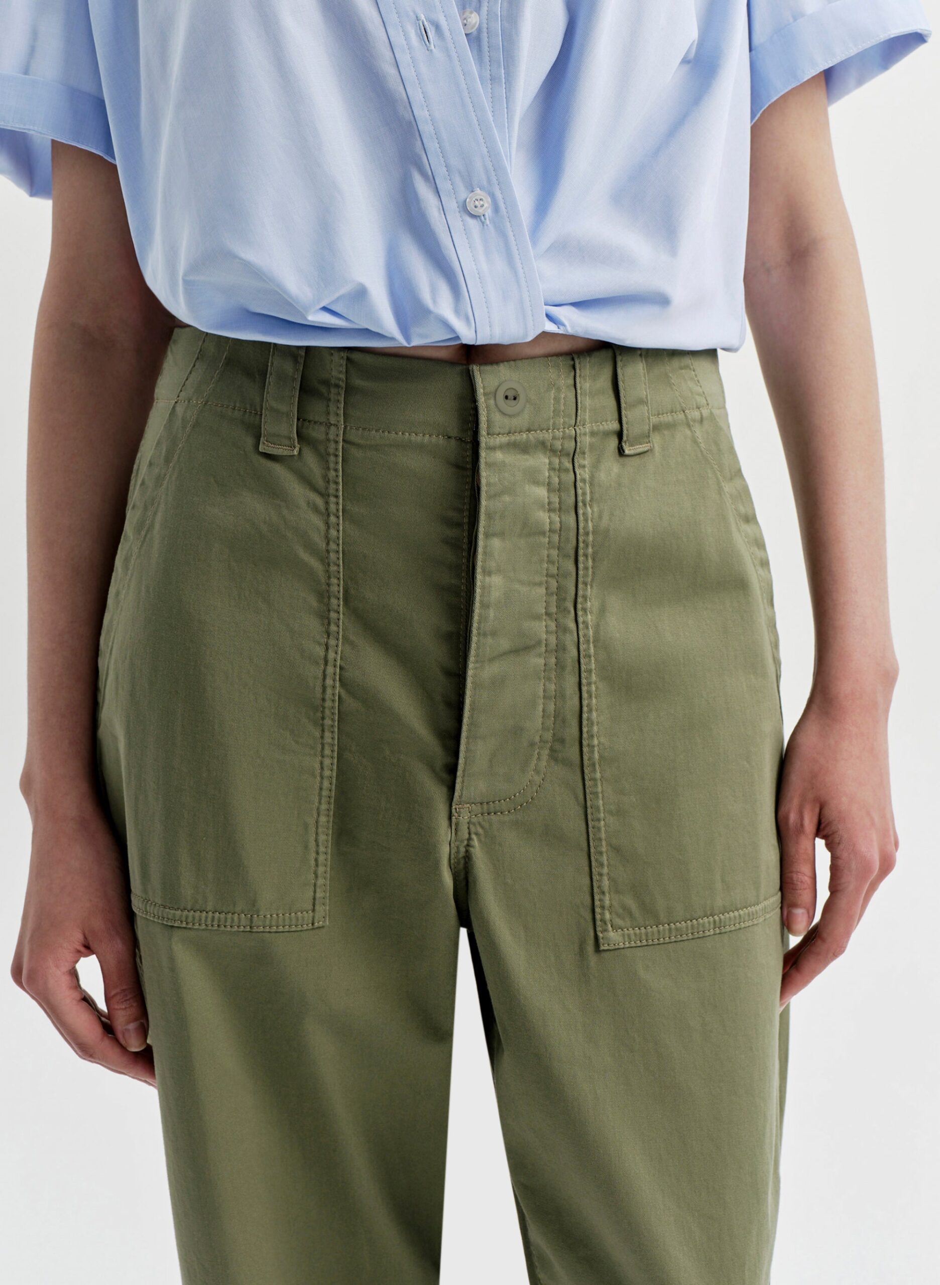 A.L.C. Brayden Cotton Twill Pant - Image 2