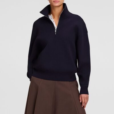 A.L.C. Bella Half Zip Sweater - Image 1