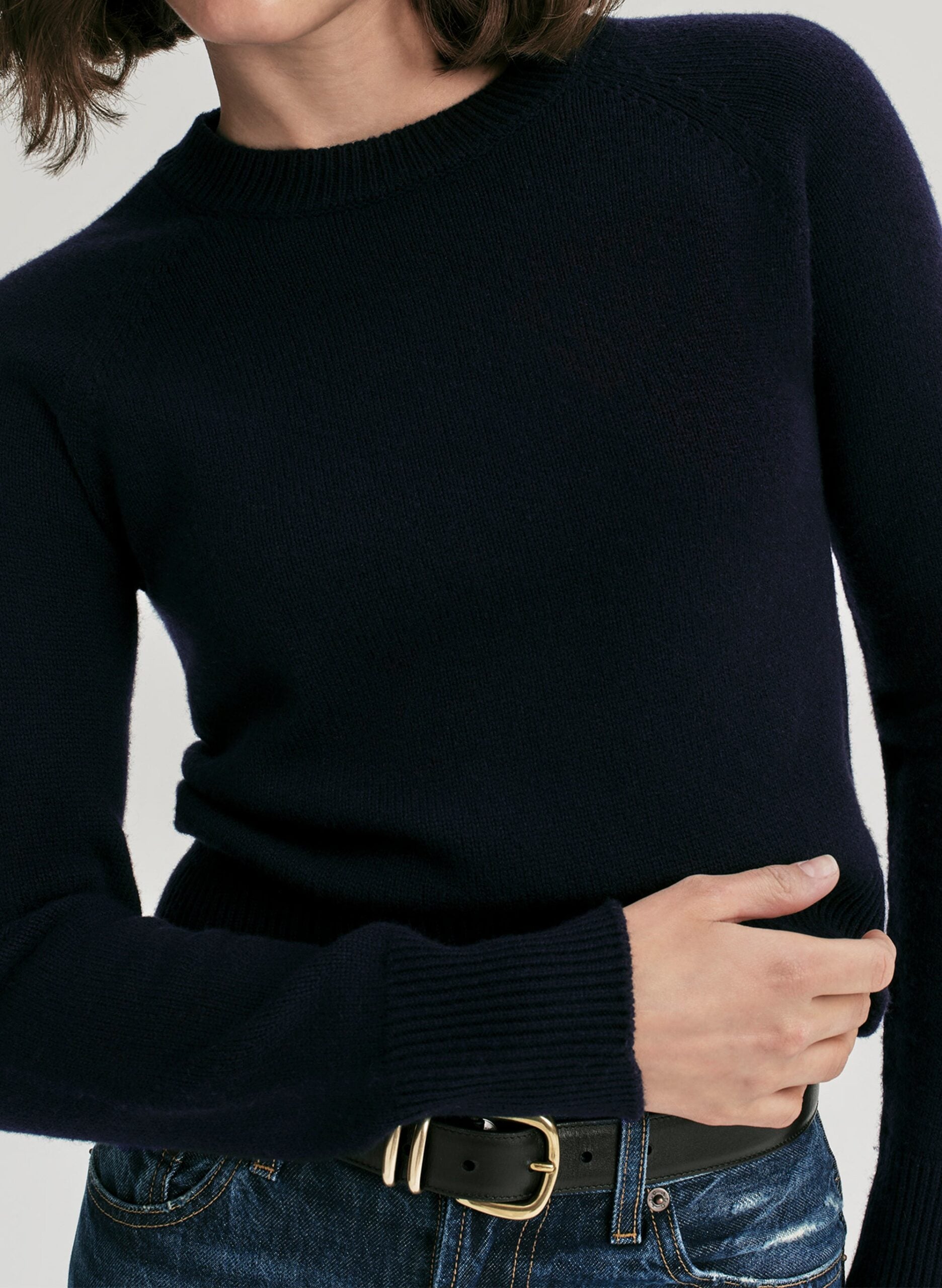 MNALC041026031052044_2 A.L.C. Ashtyn Cashmere Crew Neck Sweater - Image 2
