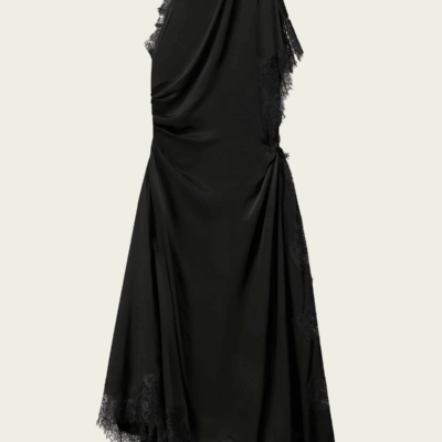 ALC Miriam Satin and Lace Maxi Dress - Image 1