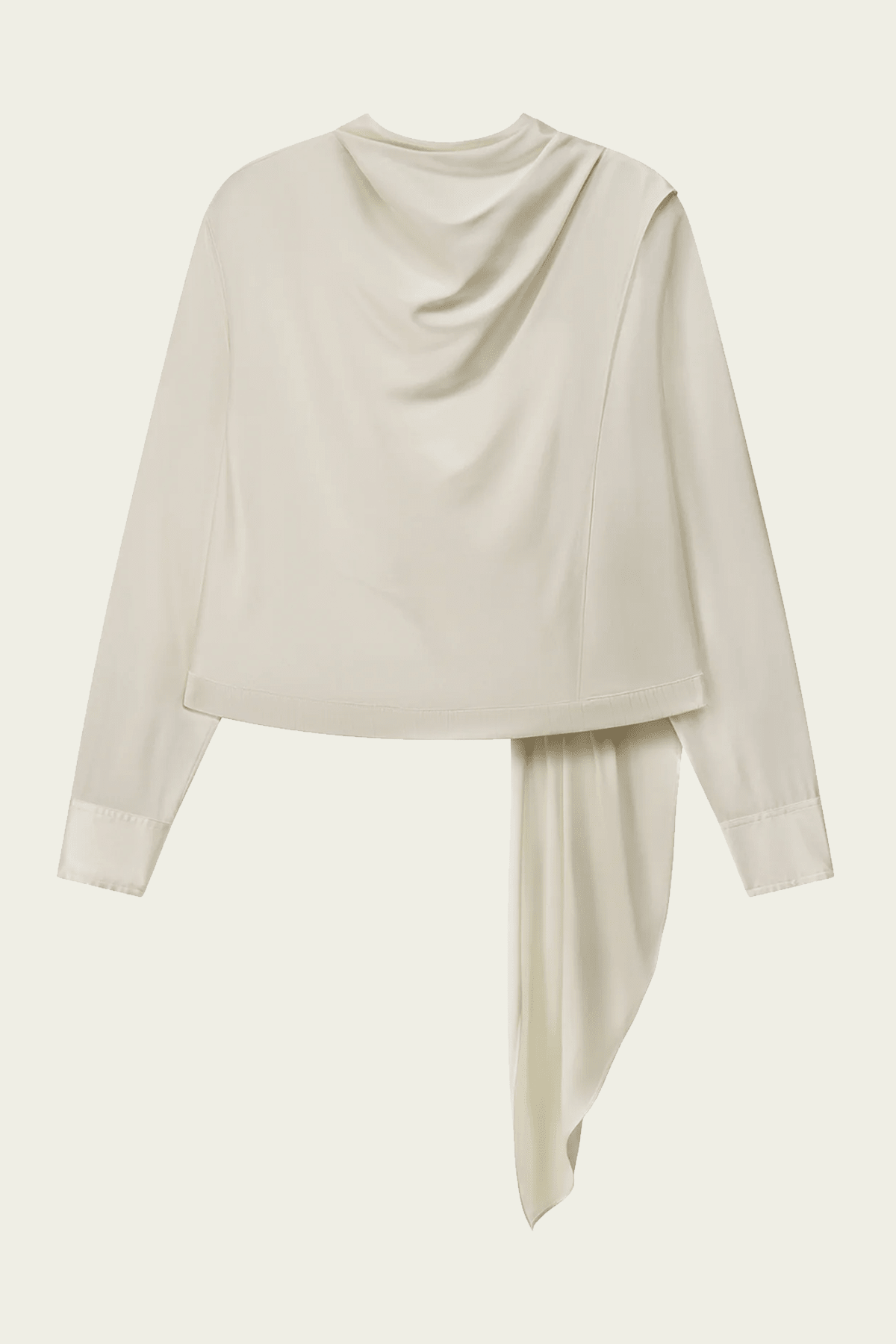 ALC Nadine Silk Draped Top - Image 1