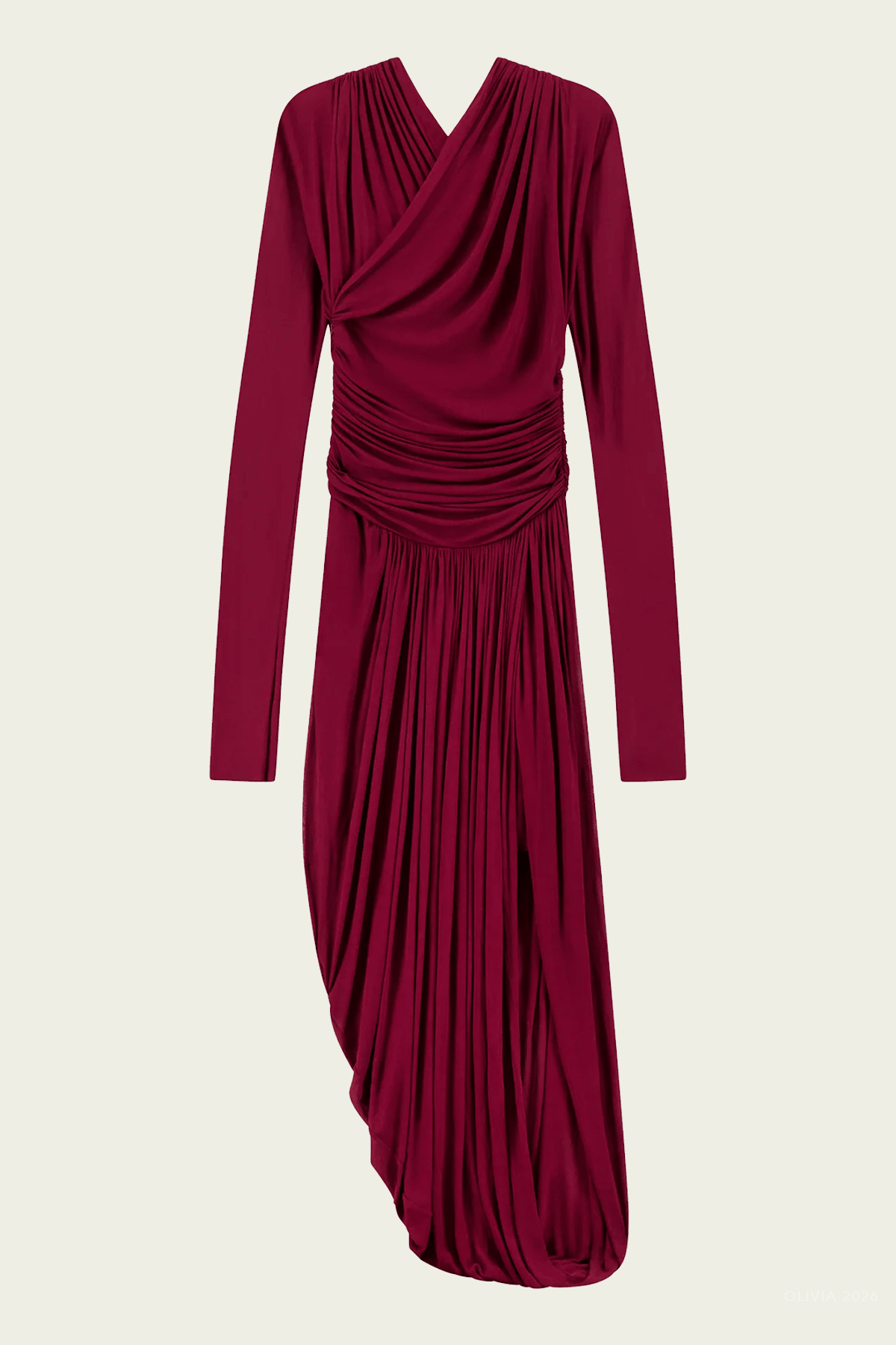 ALC Mailie Jersey Midi Dress - Image 1