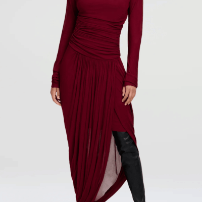 ALC Mailie Jersey Midi Dress - Image 2