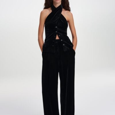 A.L.C. Winn Velvet Pant - Image 1