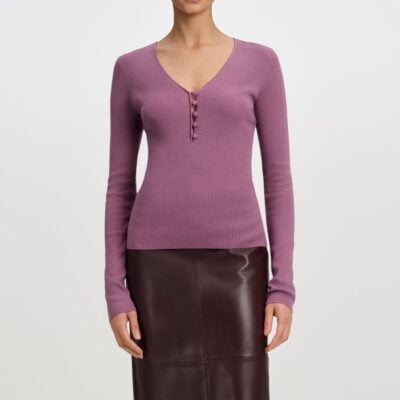 A.L.C. Tate Stretch Merino Top - Image 1