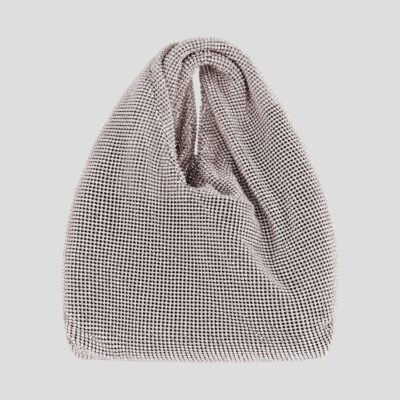 A.L.C. Small Paige Rhinestone Chain Mesh Bag - Image 1