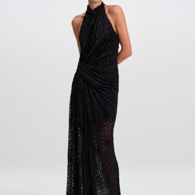 A.L.C. Paloma Silk Devoré Gown - Image 1