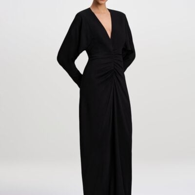 A.L.C. Maia Stretch Crepe Gown - Image 1