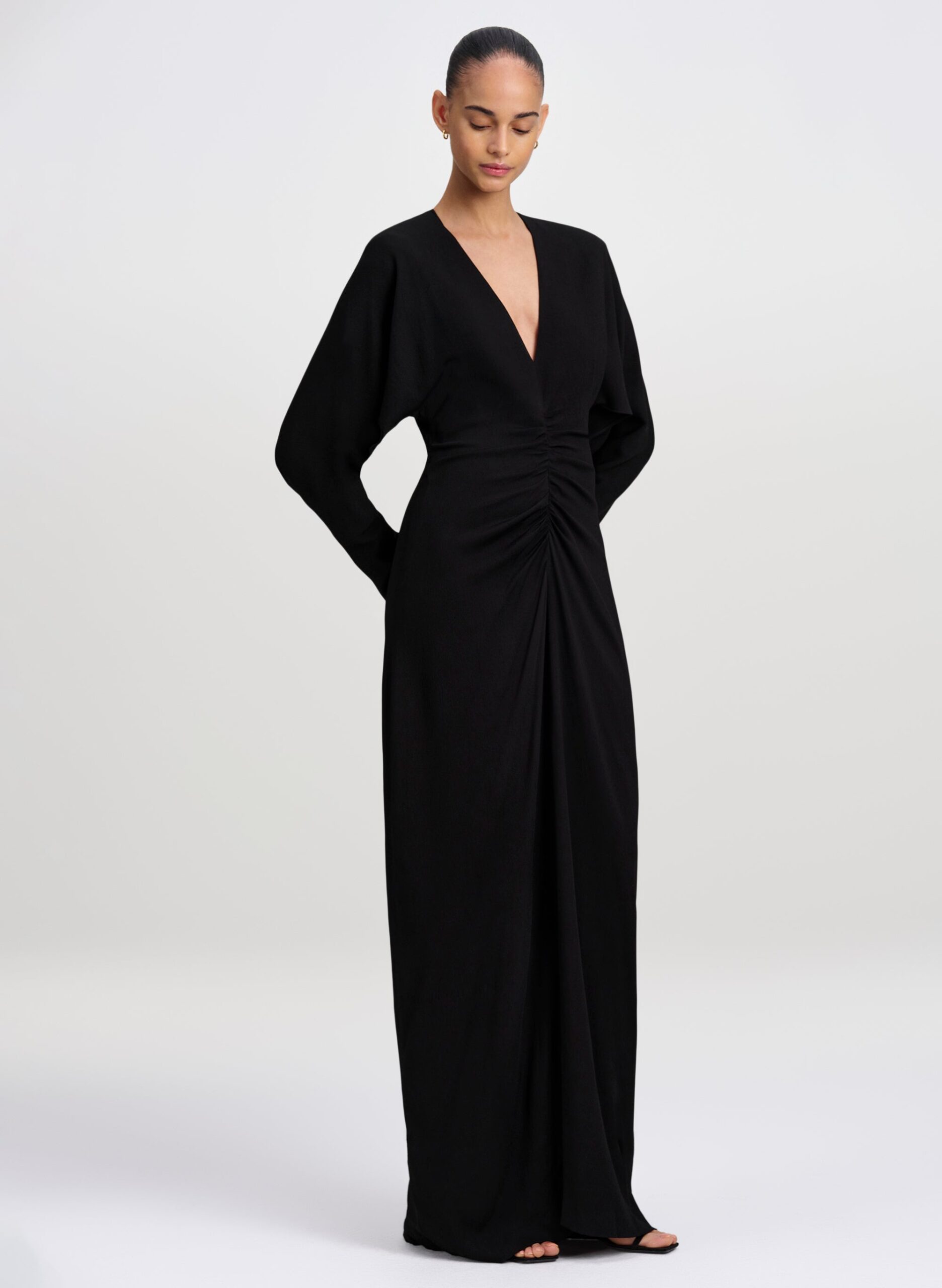 A.L.C. Maia Stretch Crepe Gown - Image 1